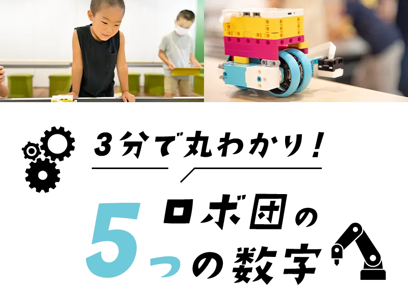 3分で丸わかり!ロボ団の5つの数字